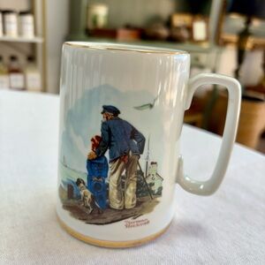 Norman Rockwell “Looking Out To Sea” Mug